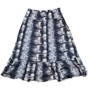 Tommy Hilfiger Maxi Skirt Plus Size Large 39"W Boho Tye Dyed Women's Skirt